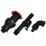 Quick Coupling 242252702 Water Valve (6-piece Plastic Key Anti-theft Buckle