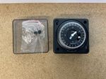 24 Hour Analogue Compact Panel Mount Timer Black 240V 16A Heater Hydroponics
