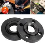 2x Replacement Angle Grinder Inner Outer Flange Nut Set M14 Thread Tools Part UK