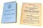 2 RAF Cards World War II Air Craft Military Plane RAF Fighter Pilot Militaria UK