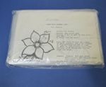 12 VINTAGE 18" Pre-STAMPED QUILT BLOCKS Provincial Flowers 1976 