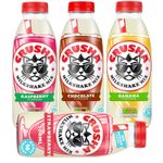Crusha Milkshake Mix 1L Syrup | Banana, Chocolate, Raspberry, Strawberry |