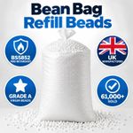 Bean Bag Refill Booster Polystyrene beanbag Beads Filling Top Up Bag Beans Balls