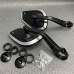 Bar End Rearview Mirror for Triumph Rocket 3 Street Trident 660 Bobber T120