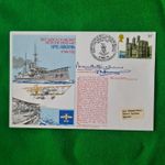 Rare, Mountbatten of Burma signed cover 1978. RNSC(2)12