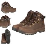 Mens Walking Boots Waterproof Outdoor Leather Hiking Boot Hiker Work Rydale