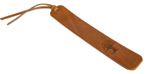 Leather Bookmark TREE Design Smooth Tan Vegetable Tanned Leather Handmade UK