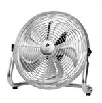 Heavy Duty High Velocity Floor Fan Metal Adjustable Angle Industrial Cooling 10"
