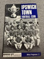 League Cup Ipswich v Norwich City 3.9.1968