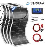 100W 200W 400W Flexible Solar Panel Kit 12V for Caravan RV Boat Camper Van Shed