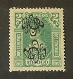 Mexico Scott #485 never hinged double overprint
