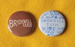 Bridewell Taxis (Leeds indie pop) two 25mm button badges. Free UK postage!