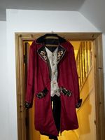 Dracula Fancy Dress Cloak,fitted Waistcoat, Wig, Top hat 