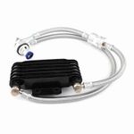 Doanas-Engine Oil Cooler Oil Cooling Radiator System Kit For CB CG 100CC‑250CC