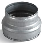 Ducting Reducer Enlarger Metal Ventilation Adapter 4"–14" Sizes