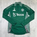 Adidas Manchester United 2024/25 Player Issue #48 Training QZ Top Men’s L Green