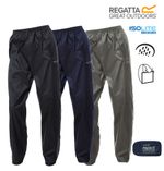 Regatta Waterproof Breathable Over Trousers Rain Packaway Packable Pac In A Bag