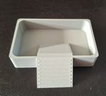 Isopod / Insect Food or Water Bowl, Grey  (Small) - 92mm x 82mm x 21mm&