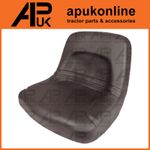 Black High back Seat Pan Mini Digger Excavator for JCB Hitachi Komatsu CAT Terex