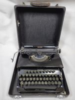 Typewriter Smith & Corona Silent Floating Canada & Case Portable 1930s Vintage