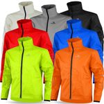 Mens Cycling Jacket High Visibility Waterproof Running Top Rain Coat S to 2XL