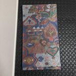 Japanese Silk Honbukuro Fukuro Obi Multicolor Abstract Kimono Sash 436 cm