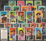CO OP CWS-FULL SET- WESTERN STARS 1957 (24 CARDS) EXCELLENT+++