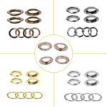 30/40mm Round Eyelets & Washers Eyelet Grommet Metal Leathercraft Banner Repair