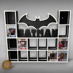 Display Shelf Organizer for 16 Bitty Pop boxes — Batman themed