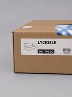 IKEA LYCKSELE Cover for 2-Seat Sofa-Bed, Tutstad Multicolour Brand NEW Original