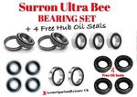 11pc SURRON ULTRA BEE BEARINGS SET + FREE SET 4 OIL SEALS Fast Free P&P From UK
