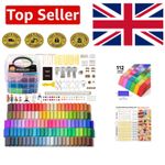 Creative Polymer Clay Kit with 112 Colors, Tools & Accessories - Gift Ready