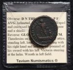 Roman Maiorina Theodosius I Galley Genuine & Detailed Coin Wallet