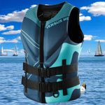 Life Jacket for Adult Water Sport Swimming Surf Raft Kayak Fishing Jet Ski Life 