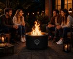 🔥 Premium Smokeless Fire Pit, 19” Designer Outdoor Heater 🔥