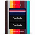 Mens Paul Smith 3 Pack Organic Cotton Stretch Boxers Trunks RRP £44 Gift Boxed