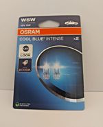OSRAM W5W 501 COOL BLUE INTENSE HALOGEN SIDELIGHT / NO. PLATE BULBS NEXT GEN