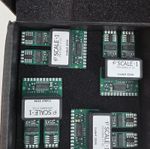 P·SCALE-1 DCC Sound Decoder Module G Gauge 2SD106A1-17 UC Green PCB