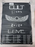 THE CULT Love UK Tour Poster 1985 Original Goth Rock Ian Astbury Billy Duffy