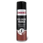 Simoniz Red Oxide Primer Car Spray Paint Can Acrylic Aerosol Smooth Finish 500ml