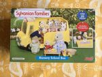 Sylvanian Families Nursery School Bus 4715 Boxed Yellow Vehicle Accessories