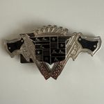 Gun Belt Buckle Bottle Opener Cadillac Style Silver Metal Cowboy Men New W/ Tags