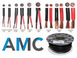 TWIN 2 Core Thin Wall Cable 12v 24v Automotive Wire PVC Red Black Round Profile