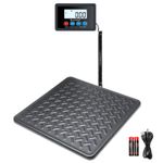 UNIWEIGH Postal Scales 440lb 200kg Digital Parcel Scale LCD Hold Tare USB UK