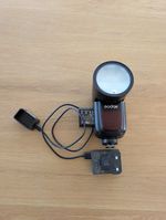 Godox V1 C for Canon Flash TTL With  Lithium Battery,  charger  EXC