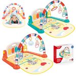 Musical Baby Activity Gym Rack Play Mat Kid Rug Puzzle Mat Carpet Pad Baby Toy