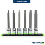 GripEdge 6pc 3/8Dr Metric RPT Hex Driver Set GEHBM6LS
