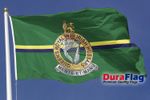 Queen's Royal Irish Hussars Courtesy DuraFlag Rope and Toggled (20in x 12in)