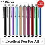 10 X STYLUS PENS SCREEN TOUCH RUBBER TIP FOR TABLET ANDROID MOBILE PHONES
