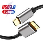 USB C to Micro B 3.0 Cable USB 3.1 Type-C to Micro B 5Gbps Fast Speed Data Sync